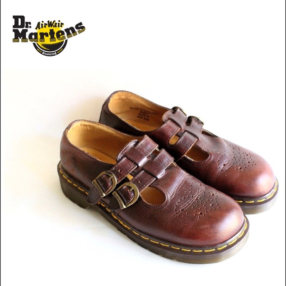Dr. Martens Shoes - Dr Martin double-strap maryjane shoes. Size 8